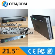 OEM 21.5″ industrial tablet pc inter J1900 1.99GHz Resistive touch all in one pc Resolution 1920X1080