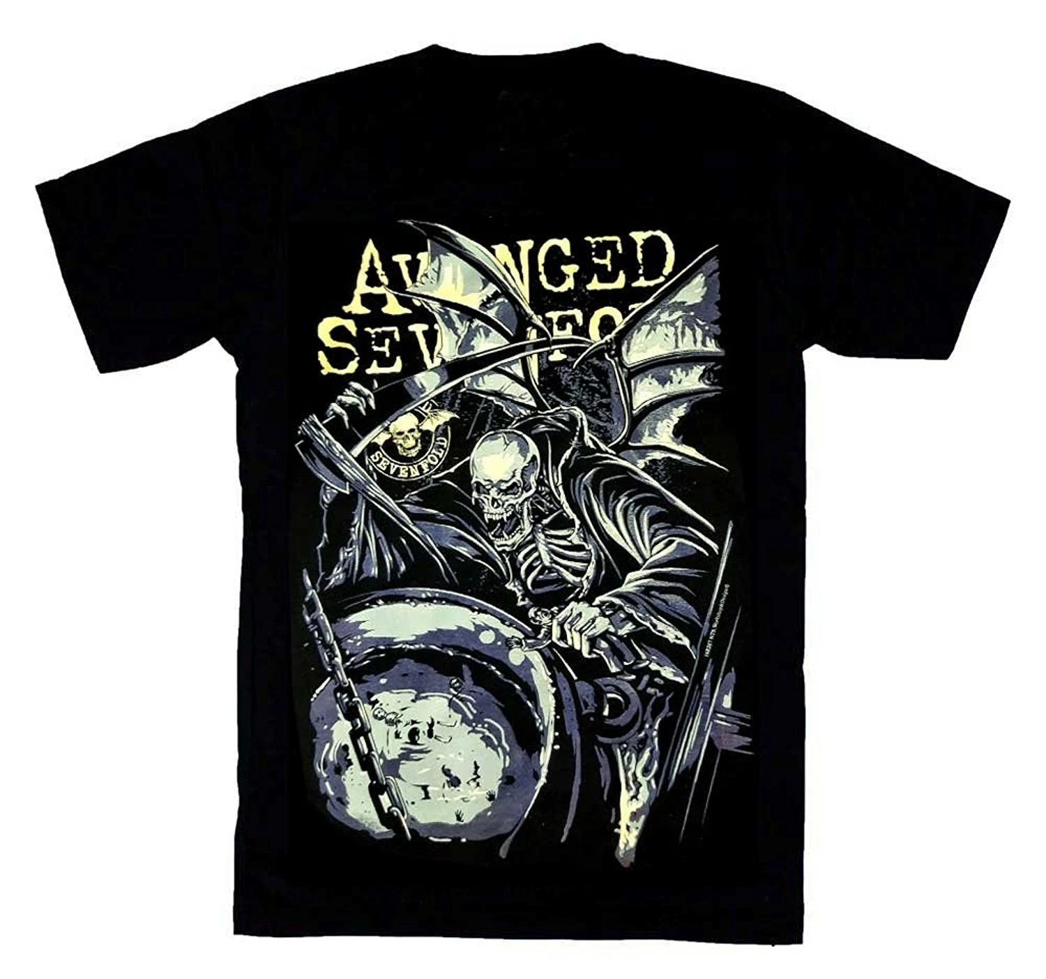 2019 смешные футболки новые летние A7X Avenged Sevenfold Мужская футболка с принтом