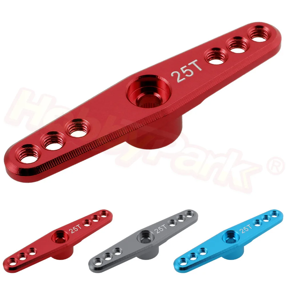 Алюминиевый 25т сервопривод рулевой рычаг подходит для Futaba Savox Xcore HL HSP HD Himoto Redcat