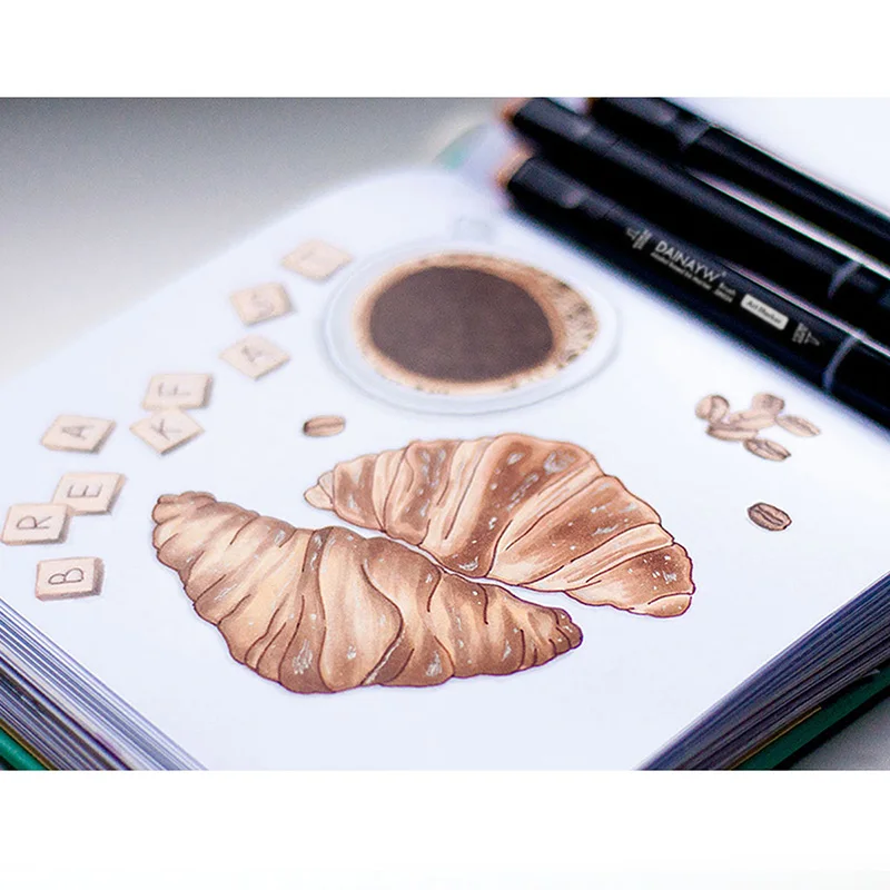 Tanie 12 kolorów odcienie skóry miękka szczotka markery zestaw na bazie alkoholu pisak do szkicowania dla Manga profesjonalny rysunek dostaw sztuki