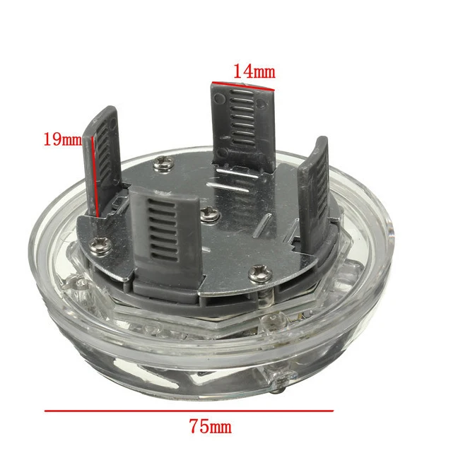 4 шт., 4 режима, 12 светодиодный автомобильный Стайлинг, солнечная энергия, вспышка, яркое колесо, ободок шины, светильник, декоративный Предупреждение ющий светильник