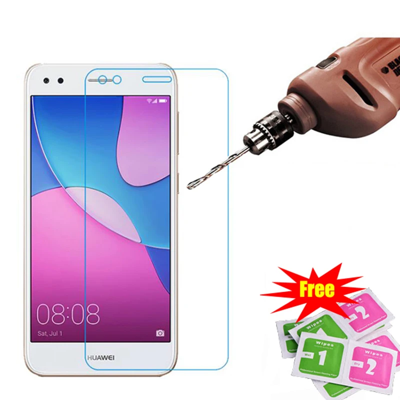 

2pcs Tempered Glass for Huawei P8 P9 lite mini plus 2017 Explosion-proof Protective Film Screen Protector