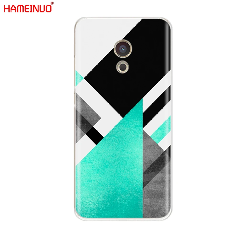 HAMEINUO мраморная линия геометрический Графический чехол для Meizu M6 M5 M5S M2 M3 M3S MX4 MX5 MX6