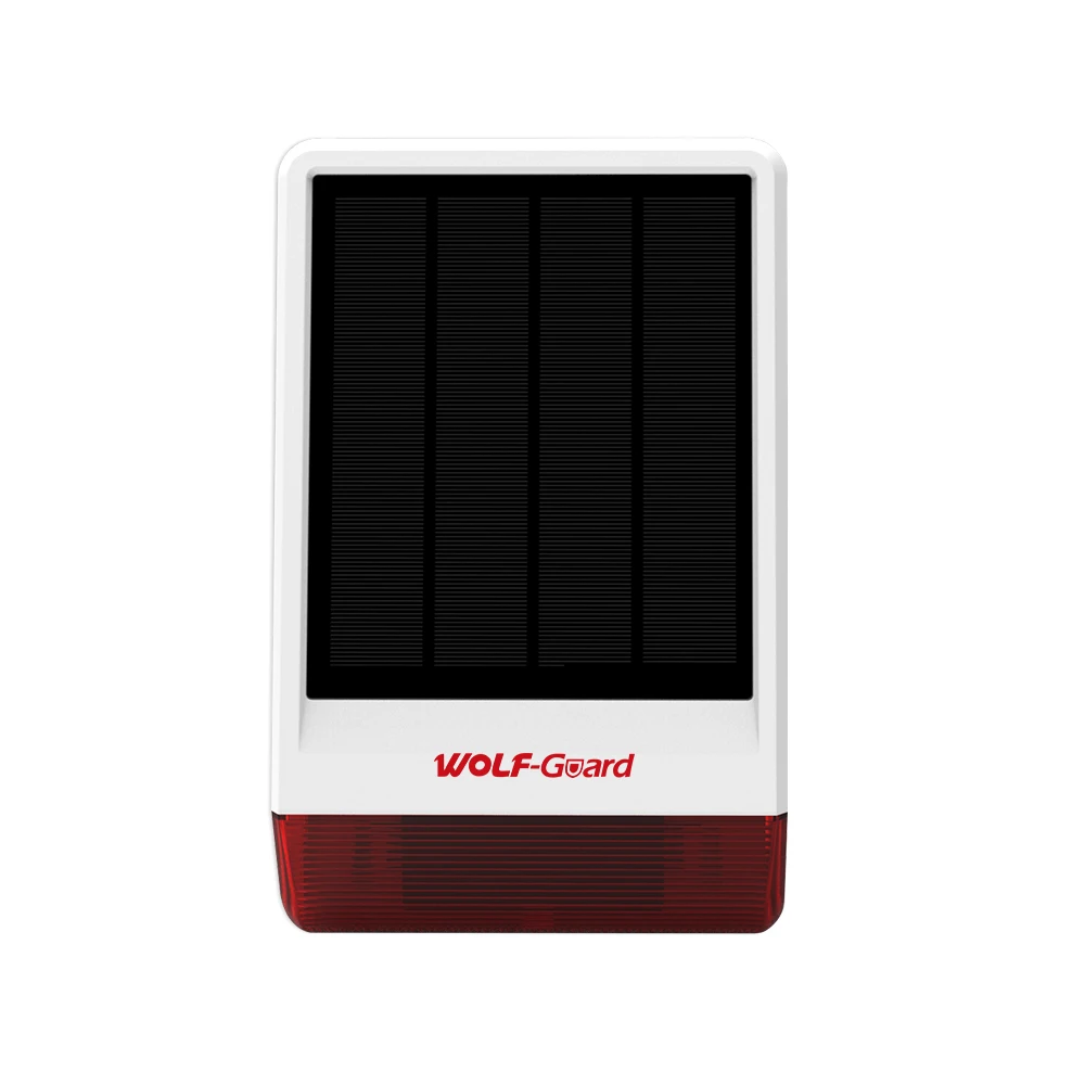 Wireless Outdoor Weather-Proof Solar Siren Simple Security Alarm Burglar System 1 PIR Motion Detector 2 Remote Controller Wireless Outdoor Weather-Proof Solar Siren Simple Security Alarm Burglar System 1 PIR Motion Detector 2 Remote Controller