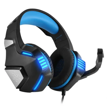 

Hunterspider V-3 3.5mm Wired Gaming Headsets Over Ear Headphones Noise Canceling Earphone with Microphone for PC Laptop PS4