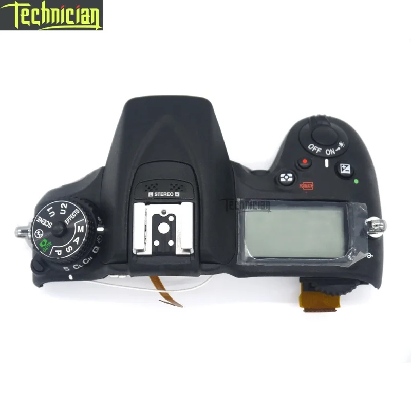 

D7200 Top Cover With Flash Board Top Shell and Top LCD Screen FPC For Nikon