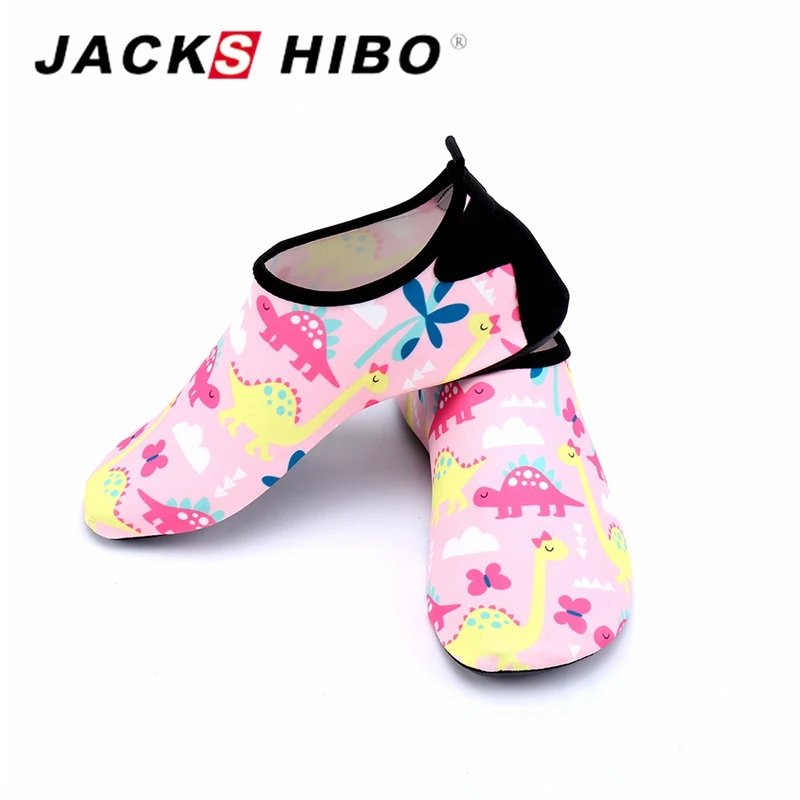 JACKSHIBO/Детская водонепроницаемая обувь нескользящая дышащая мягкая пляжная