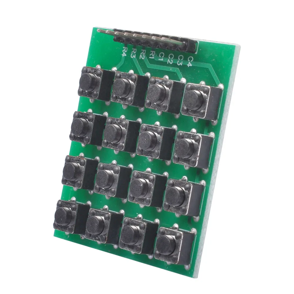 5 шт. 8pin 4x4 4*4 Матрица 16 кнопок клавиатуры макет модуль MCU для arduino Diy Kit #