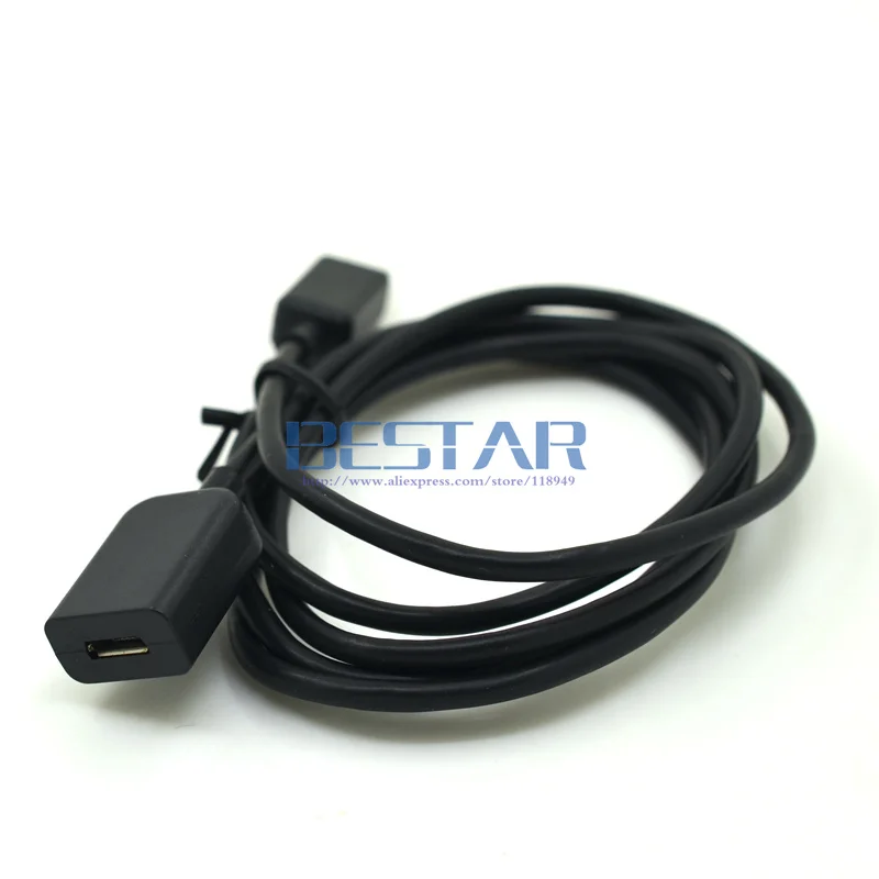 Высокое качество 1 м микро USB 2 0 B 5pin папа к женскому m/F расширение зарядки зарядное