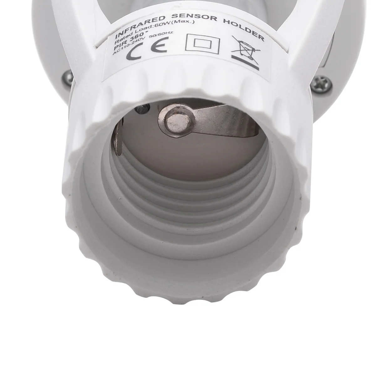 110/220V Infrared PIR Motion Sensor LED Light Lamp Bulb Holder Socket Switch Light Accessory