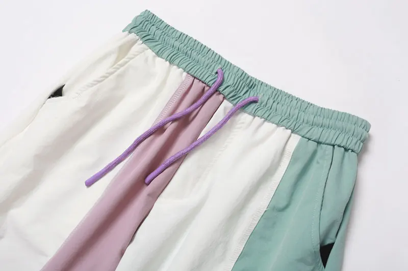 Patchwork Harem Joggers Pants 2