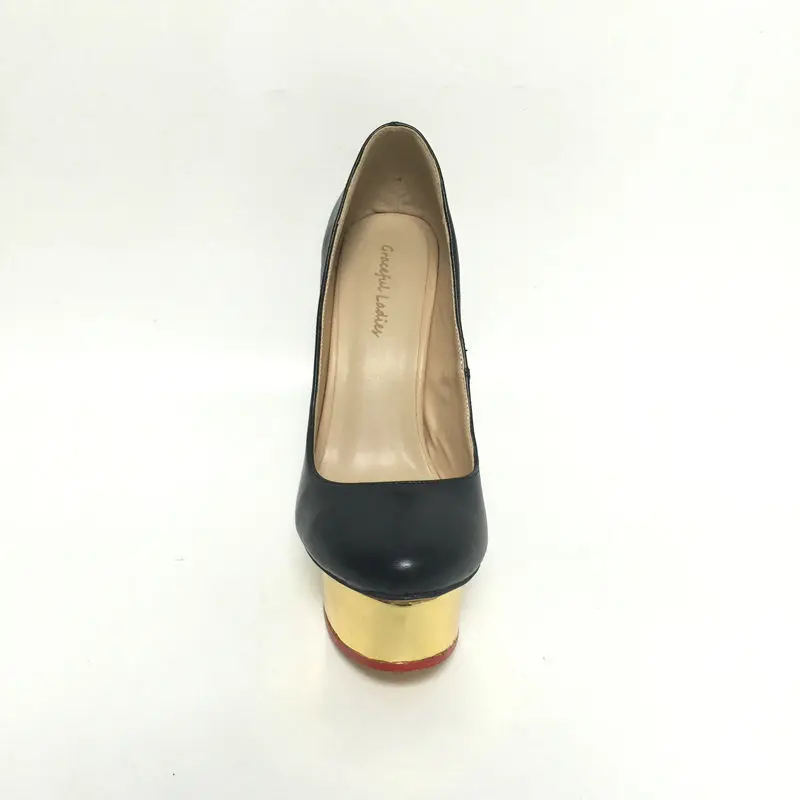 Talons Pompes Noir Super Femmes De Plate multi Pu Personnalisé Printemps Chaussures Des Chaussure Hauts forme Rouge Talon Noir Soirée Vintage Sexy wqrrOxn