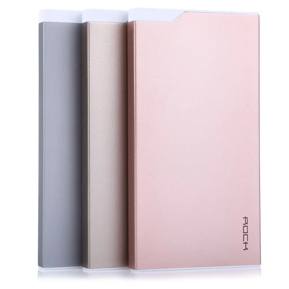 ROCK 5000mAh Power Bank 3.0 TypeC Output USB Portable External Backup Battery Powerbank Charge