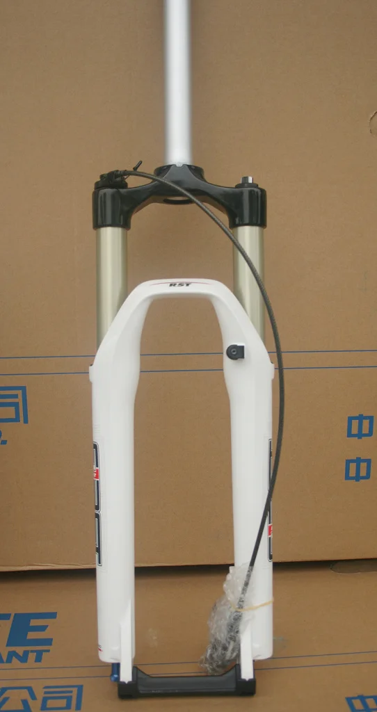 Flash Deal 26" RST First Air Suspension Fork Remote control, Manual control, rebound adjustable, v brake , disc brake fork 2 Flash Deal 26" RST First Air Suspension Fork Remote control, Manual control, rebound adjustable, v brake , disc brake fork 2
