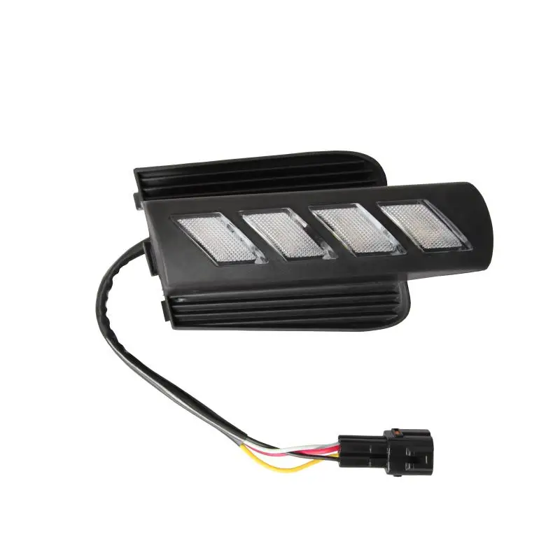 

eOsuns led daytime running lights daylights with dim control and yellow turn signal function for Toyota Land Cruiser prado 2003