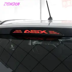Лидер продаж углеродное волокно остановить украшения крышки Наклейки Обложка для Mitsubishi ASX 2011 2012 2013 2014 2015 автомобильные аксессуары