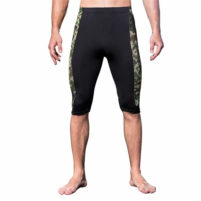 knee length exercise shorts