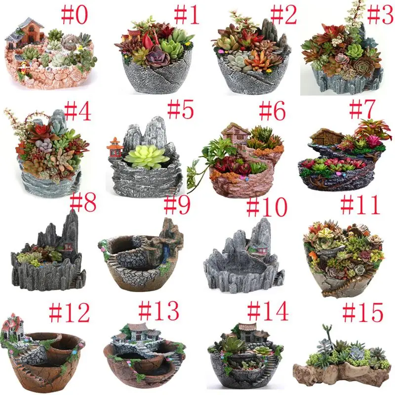 BESTOYARD современный Сказочный Сад DIY Миниатюрный бонсай полимерный горшок горшки
