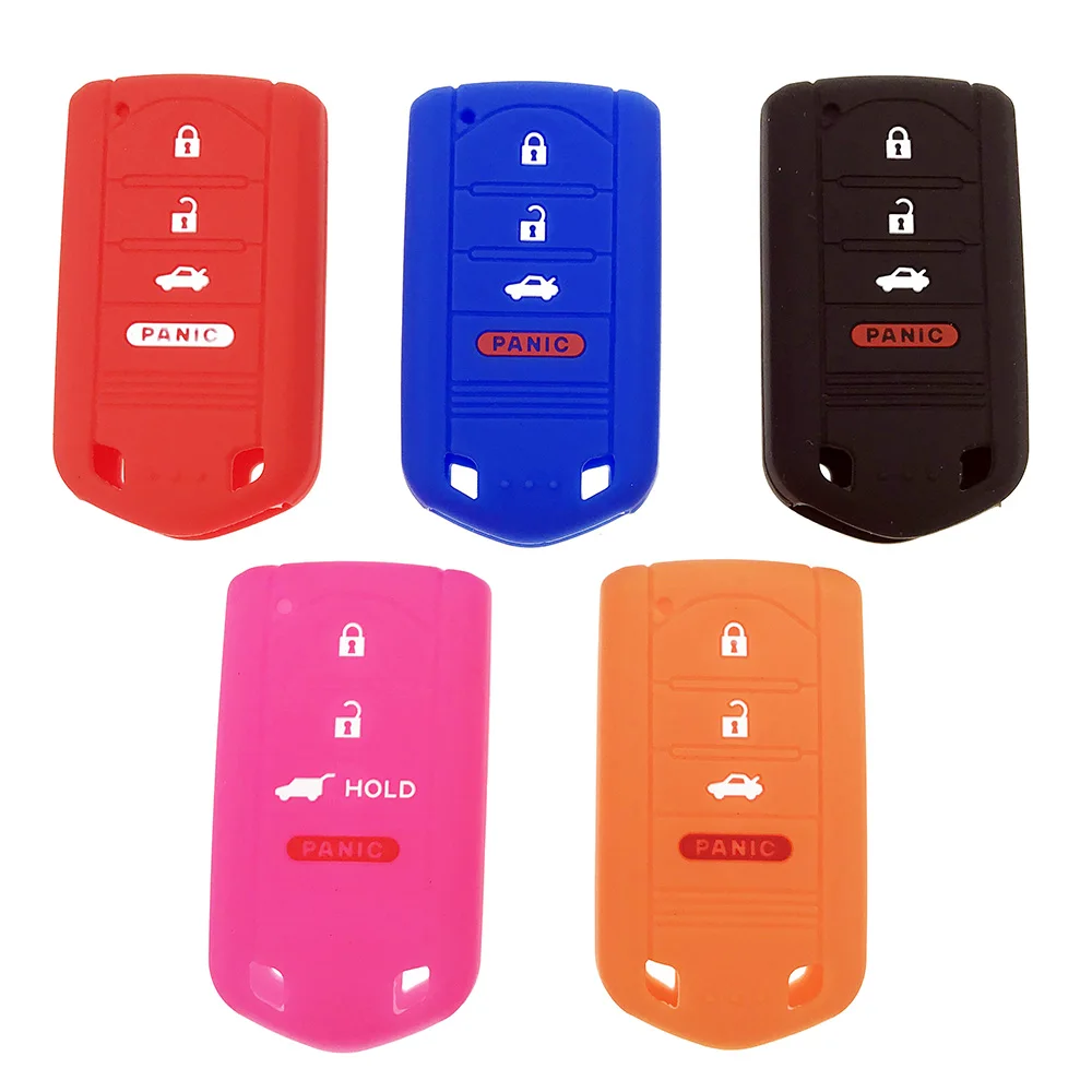 

Key Case Case For Acura TL Acura ILX RDX Silicone Auto Key Cover Shell for Acura ZDX Automobile Decoration Accessories
