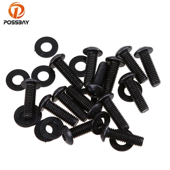 

POSSBAY Black Motorcycle Part Complete Body Fairing Screw Fit For Yamaha R1 1998-2002 2002-2003 2004-2006 2007-2008 2009-2013