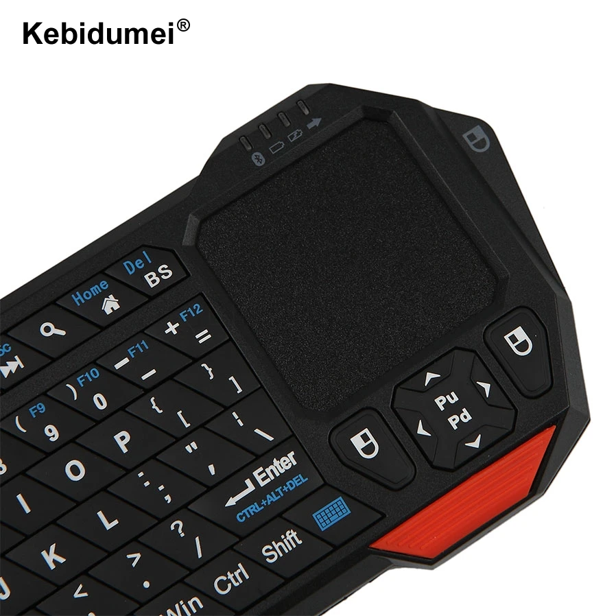 kebidumei Utra thin Mini Wireless Bluetooth Keyboards with Built in