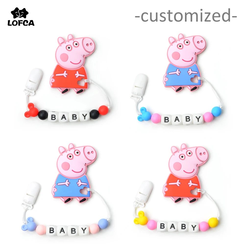 peppa pig teether