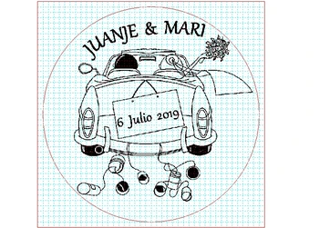 

Wedding Personality Customized Photosensitive Diy pre ink customized self-inking stamp rubber round and oval for scrapbooking