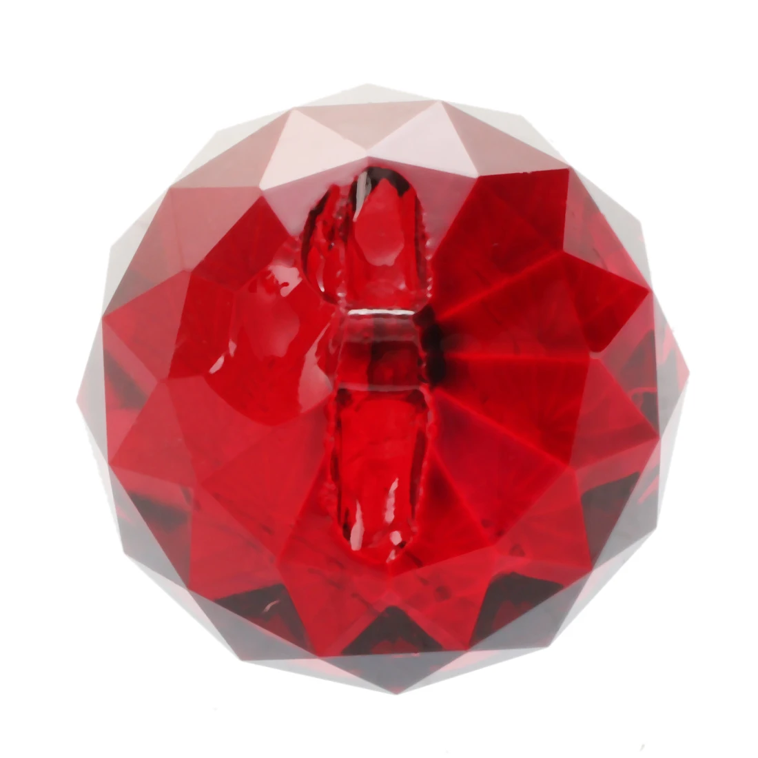 30 мм красный хрустальный шар призмы