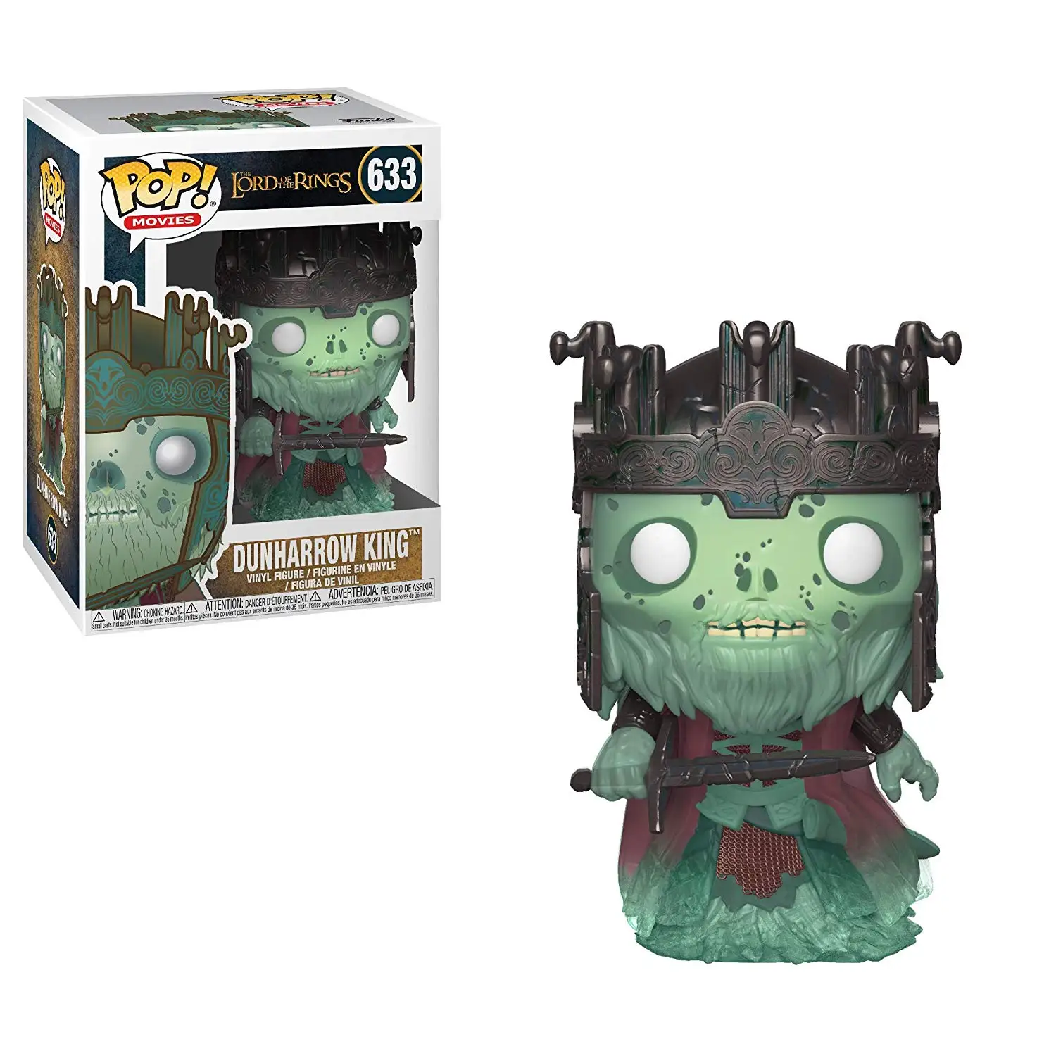 

Official Funko pop Movies: Lord of The Rings - Dunharrow King Vinyl Action Figure Collectible Model Toy with Original Box