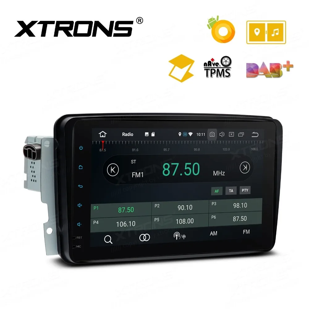 Top 8" Android 8.0 OS Car Multimedia Navigation GPS Radio for Mercedes-Benz A-Class W168 1998-2002 & CLK-Class W209/C209 1998-2004 4