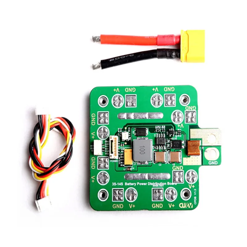 

CUAV CPDB Power Distribution Board 10V-60V Input 5V/5A Output for FPV RC Drone 4-8 Axis VTOL RC Models Quadcopter Parts