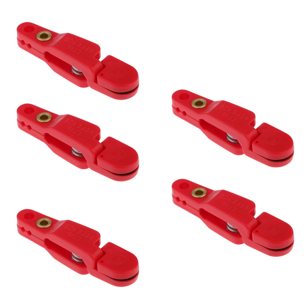 4~10pcs Snap Release Clips for Weight Planer Board Kite Offshore Fishing Outriggers Release Clip Planer Board