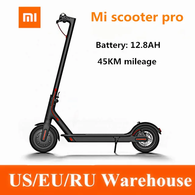 Xiaomi mijia M365/Pro скутер США ЕС запас Электрический до 45 км пробег