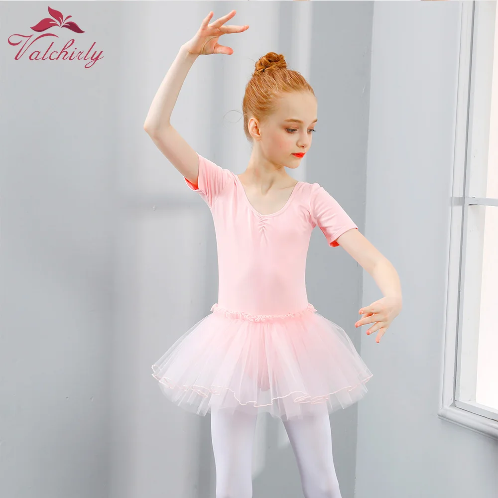 Балетное платье-пачка для девочек, Одежда для танцев, детская тренировочная юбка принцессы, костюмы, гимнастические трико