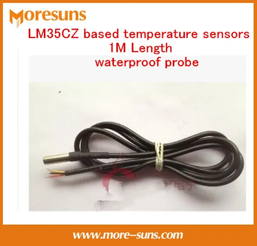 Free Ship 5pcs Original LM35CZ temperature sensor waterproof