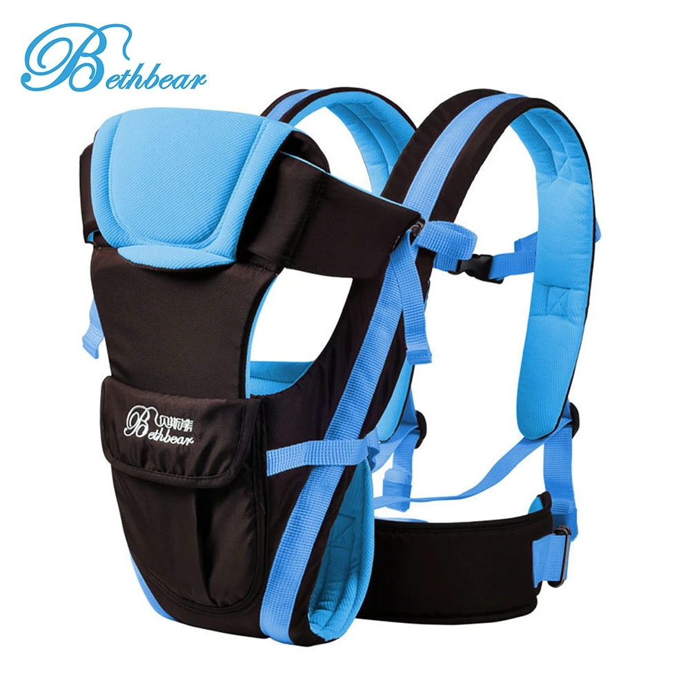 Beth Bear BethBear Breathable Baby Kangaroo Front Facing Baby Carrier 4 in 1 Infant Comfortable Sling Backpack Pouch Wrap (15)