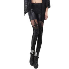 Brands font b Women b font Fashion PU font b Legging b font Leather Printing leggins