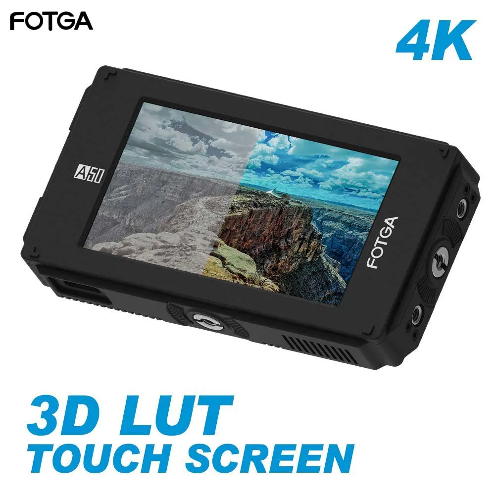 Fotga DP500IIIS A50T A50TL A50TLS 5 &quotFHD видео на камере сенсорный экран полевой монитор 3D LUT 3G SDI