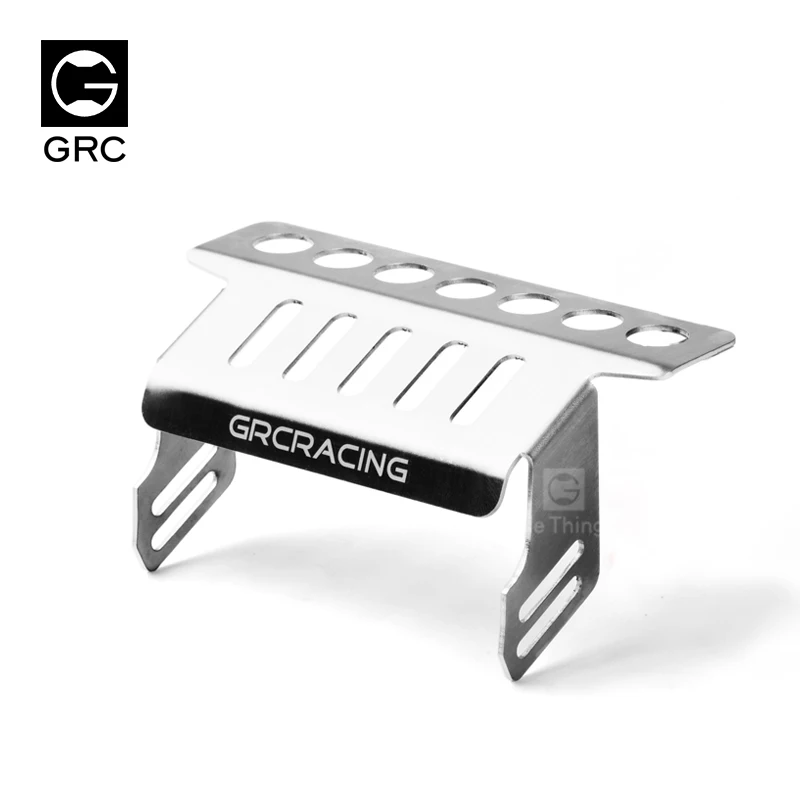 

GRC TRX4 Chassis front guard front bumper stainless steel guard armor GAX0106D E