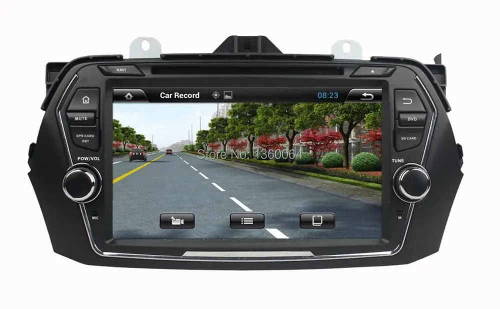 Perfect Quad Core 1024*600 HD Android 5.1.1 Car DVD GPS For SUZUKI CIAZ 2015 with Stereo Radio Head unit WIFI 4G DVR 1.6Ghz CPU/16G Nand 10