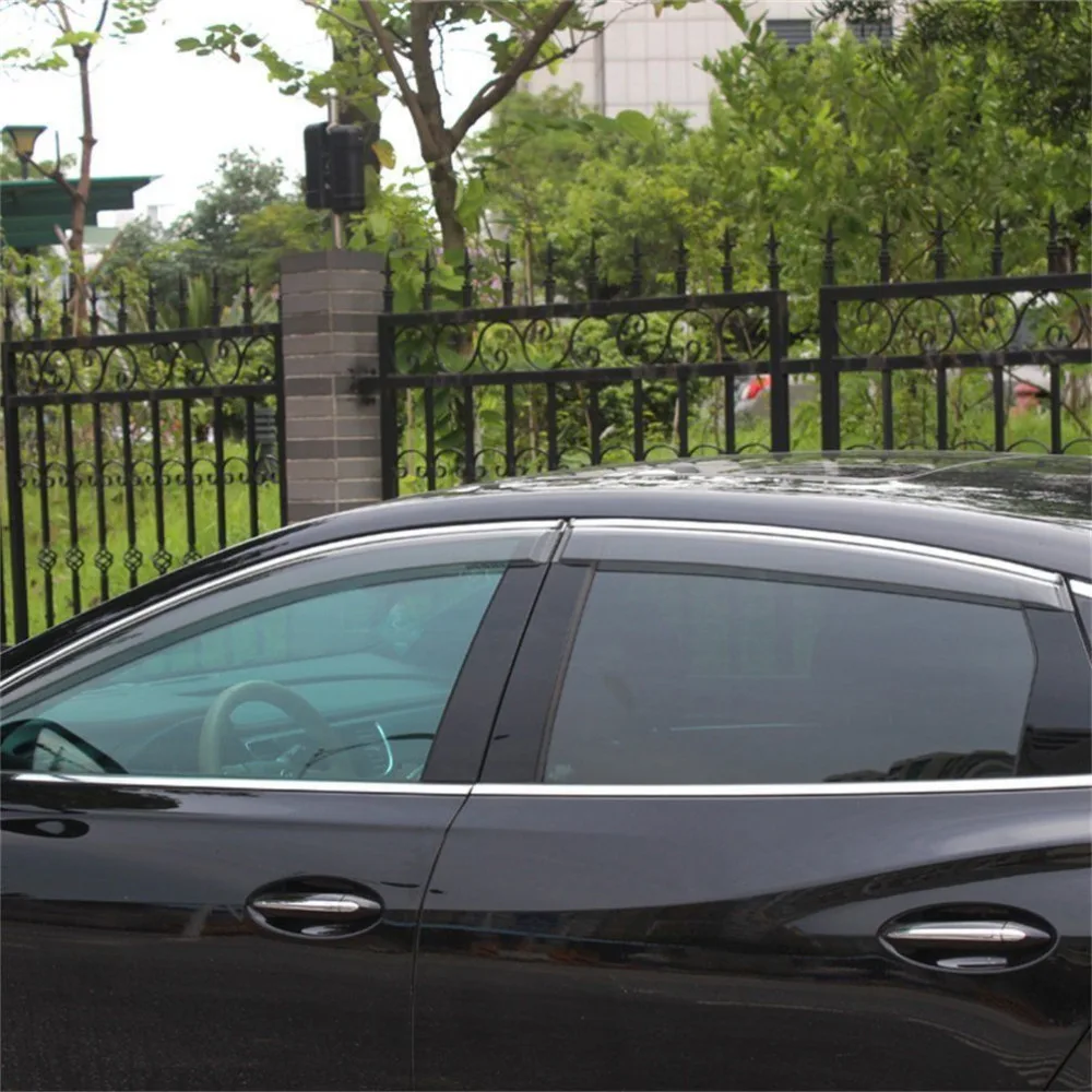 

For Buick LaCrosse 2017 -2019 Window Visor Rain Sun Deflectors Guard Vent Shade