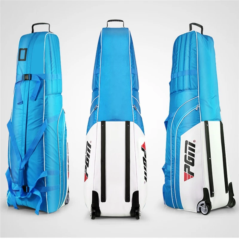 

2018 Thickening Golf Aviation Bag Folding Golf Aviation Package With Wheels Anti-Dirty Bag Black/Blue/Rose 3 Colors D0073