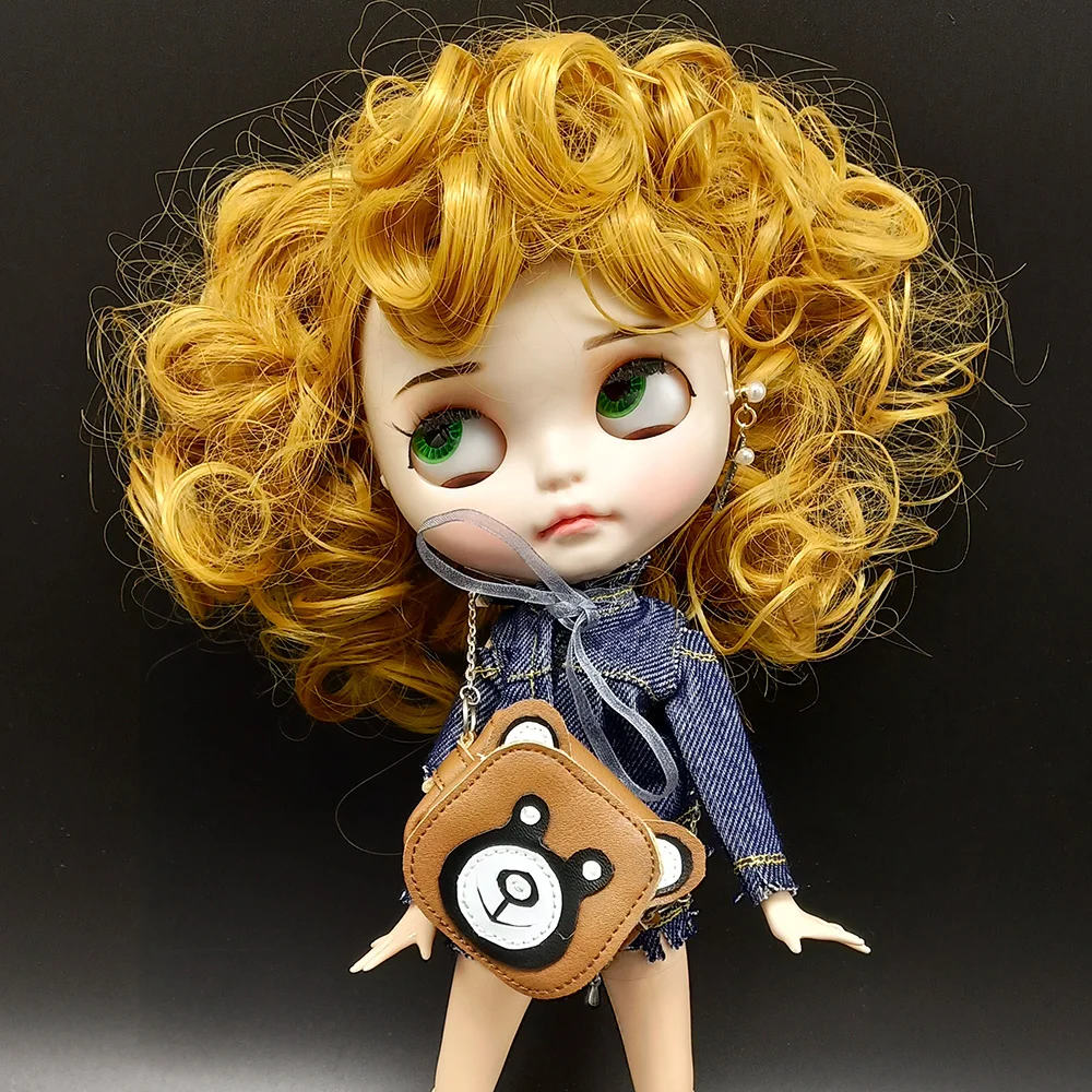Стильные Сумки на одно плечо с изображением медведя из мультфильма Bjd 1/6 кукла