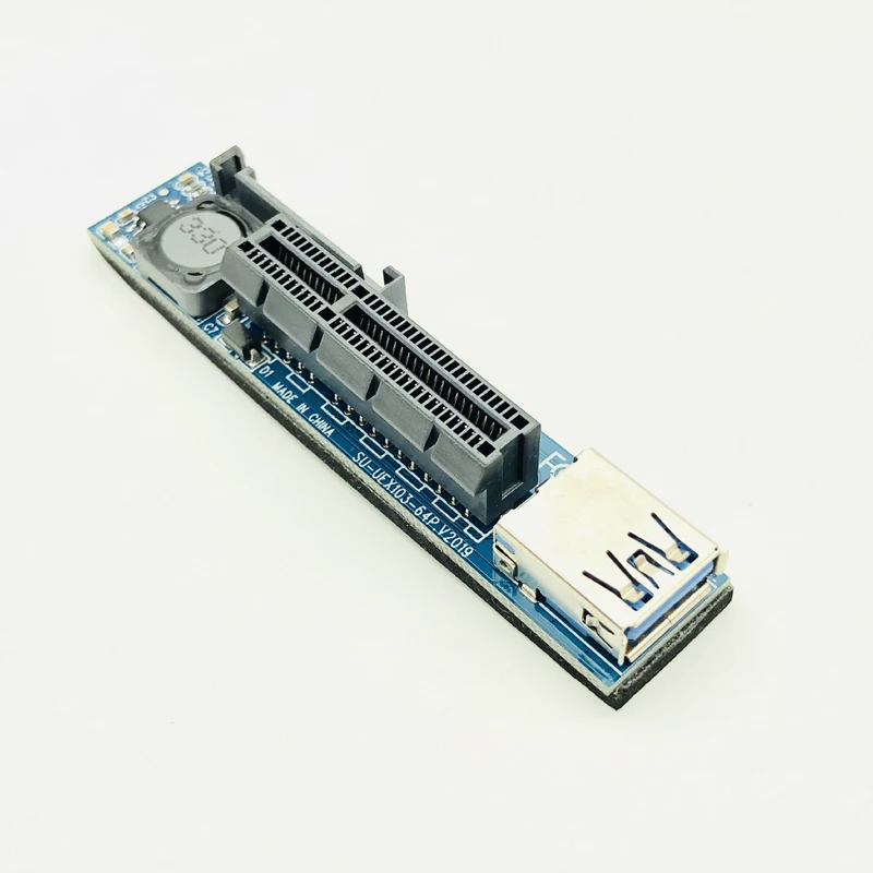 Адаптер PCI Express USB 3,0 Raiser удлинитель PCIE Riser PCI-E аксессуары для компьютера Настольный Райзер PCI E Riser для видеокарты