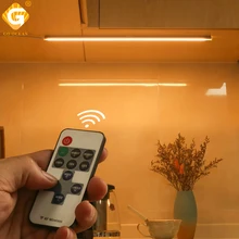 Under Cabinet LED 12V DC Lamp Kitchen Cupboard Light Memory Remote Control Switch 6w 8w 10w Cabinet Lights Night Lighting