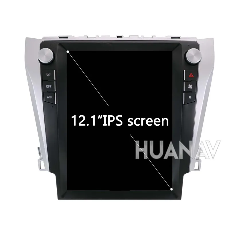 Sale Tesla style 12.1" Car GPS Navigation Head Unit Android6.0 Car DVD player GPS navigation for Toyota Camry Aurion 2015 2016 2017 8