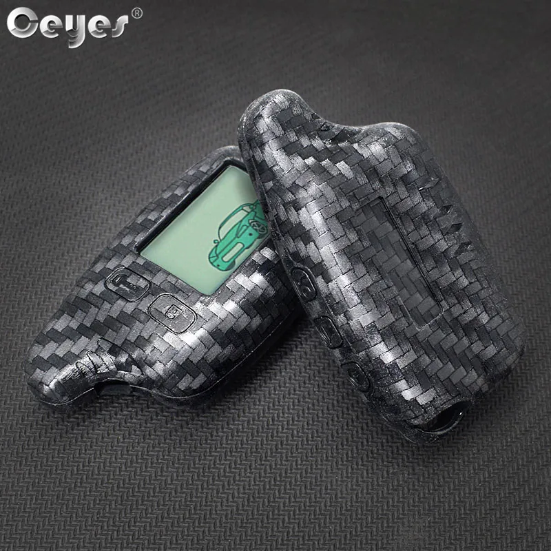 

Ceyes Car Styling Accessories Key Cover Auto Protect Remote Fob Key Holder Shell Case For Tomahawk TW 9010 9030 9020 LCD TZ 9030