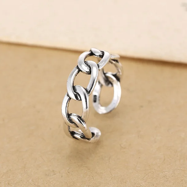 

Hot 925 Sterling Silver Hollow Rings For Women Christmas Gift Finger Rings