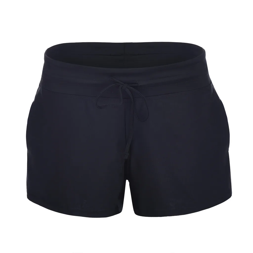 

Women Short Hot Casual Loose Shorts Beach Girl High Waist Short Trousers Lady 2019 Elastic Waist dropship