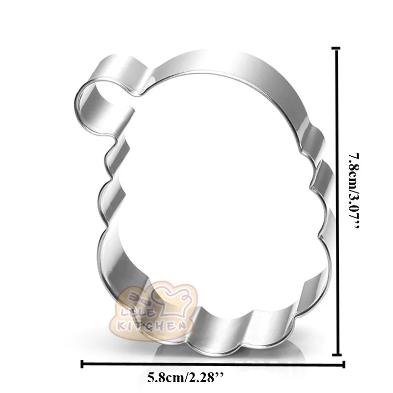 1 шт. Новогодние украшения с дедом морозом Клаусом металлическая форма резаки для печенья reposteria кондитерские изделия, печенье инструмент для кондитерской помады инструменты для выпечки
